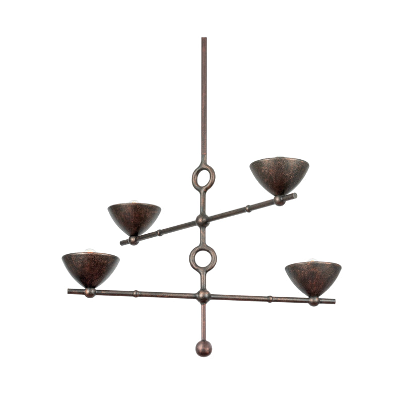 Troy F2338 Vishal 4-lt 38" Chandelier