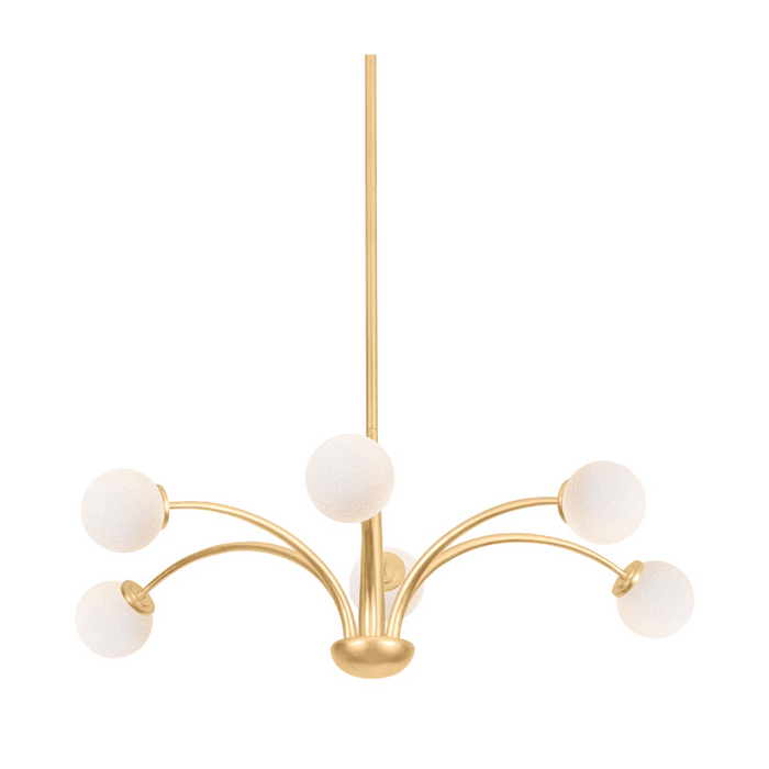 Troy F2639 Orinda 6-lt 39" LED Chandelier