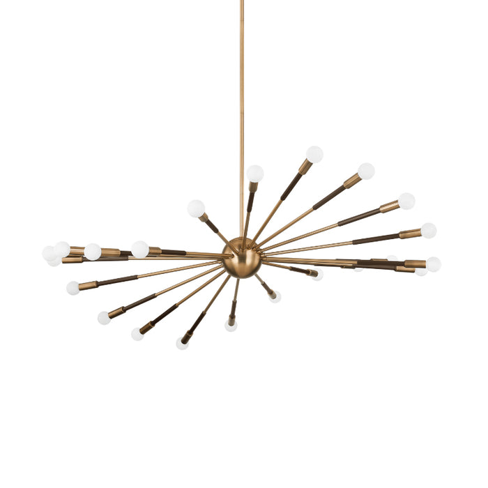Troy F3051 Obie 22-lt 51" Chandelier
