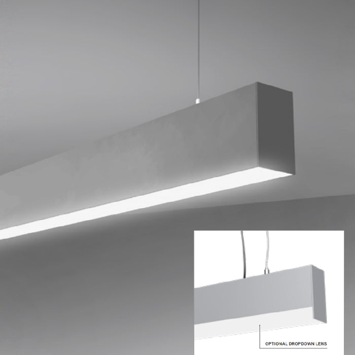 Eurofase F50 LED Architectural Linear, Suspension Mount 120-277V/347V