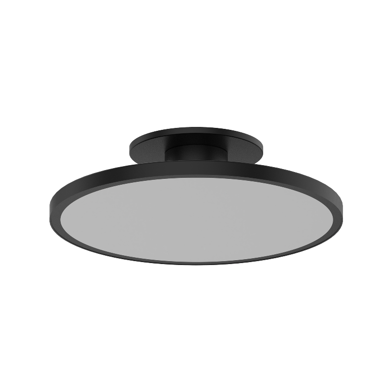 WAC FM-250811 Twist-N-Lite 1-lt 11" LED Outdoor Direct Semi-Flush, 5CCT - Black