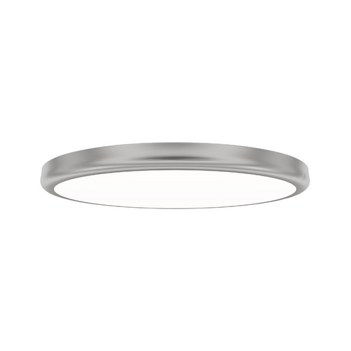 dweLED FM-37515 Parthenon 1-lt 15" LED Flush Mount - Brushed Nickel