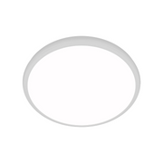 dweLED FM-37515 Parthenon 1-lt 15" LED Flush Mount - White