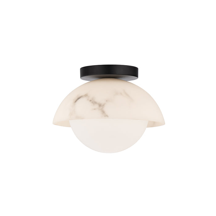 dweLED FM-43310 Moonstone 1-lt 10" LED Flush Mount