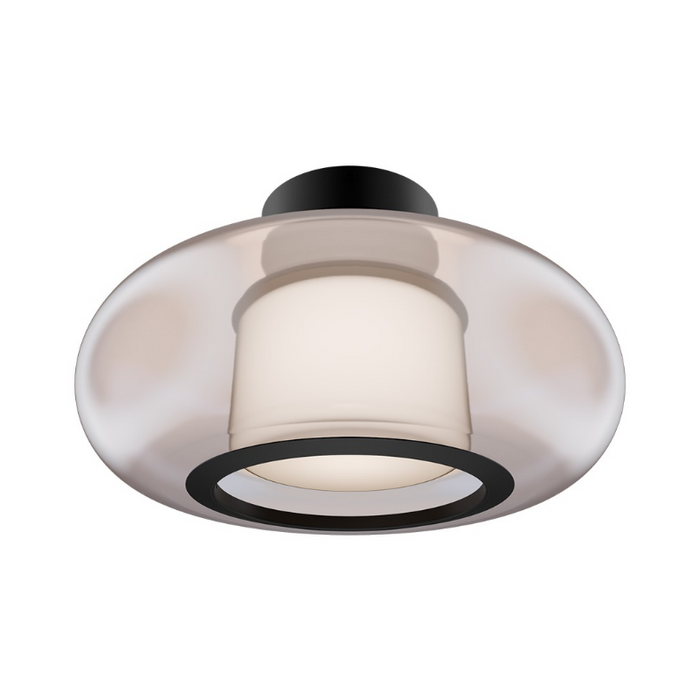 dweLED FM-48513 Doma 1-lt 14" LED Semi-Flush Mount