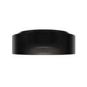 dweLED FM-57518 Grille 1-lt 18" LED Flush Mount - Black
