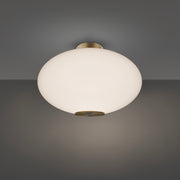 Modern Forms FM-72322 Illusion 1-lt 22" LED Flush Mount - Aged Brass
