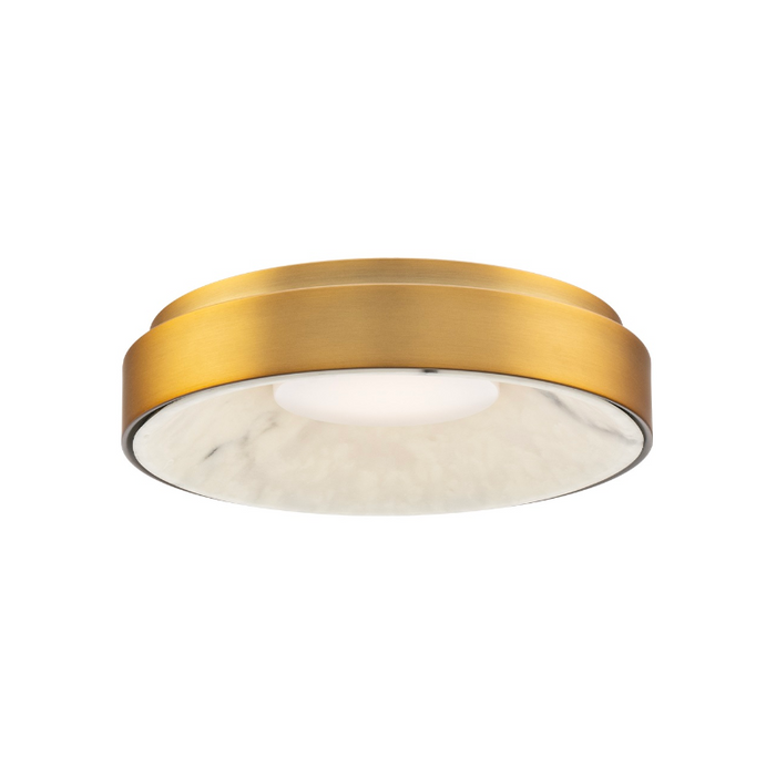 dweLED FM-97414 Crackle 1-lt 14" LED Flush Mount
