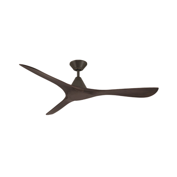 Modern Forms FR-D2504-60 Carve 60" Ceiling Fan - Bronze with Dark Walnut Blades