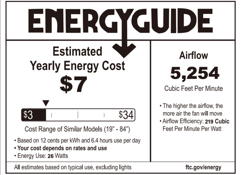 Modern Forms FR-D2504-72L Carve 72" Outdoor Ceiling Fan with LED Light Kit