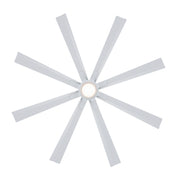 Modern Forms FR-W2403 Size Matters 65" Outdoor Ceiling Fan with LED Light Kit - Matte White