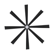 Modern Forms FR-W2403 Size Matters 84" Outdoor Ceiling Fan with LED Light Kit - Matte Black