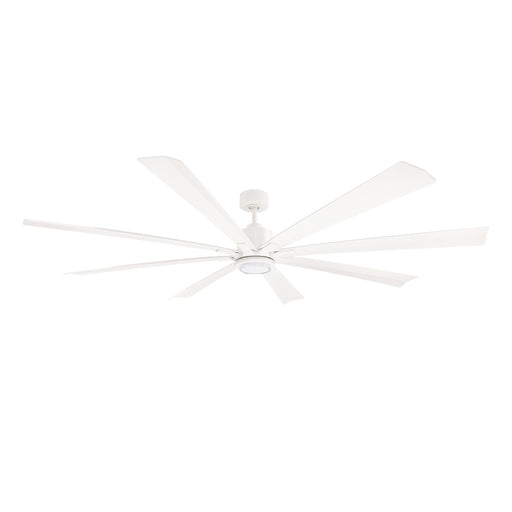 Modern Forms FR-W2403 Size Matters 84" Outdoor Ceiling Fan with LED Light Kit - Matte White