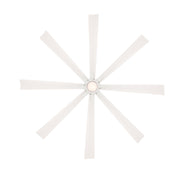 Modern Forms FR-W2403 Size Matters 84" Outdoor Ceiling Fan with LED Light Kit  - Matte White