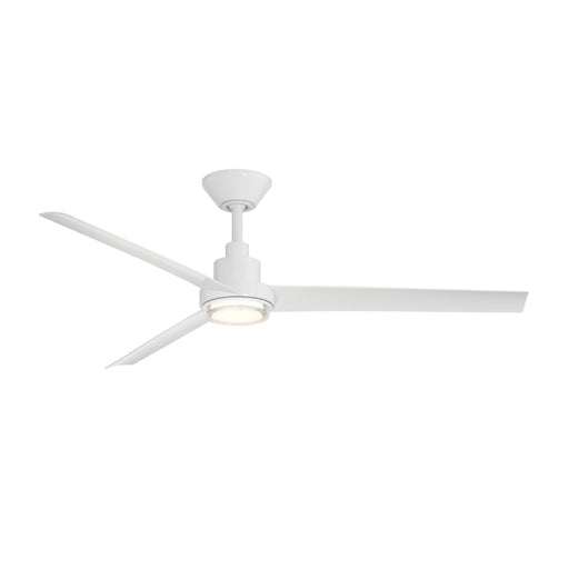 Modern Forms FR-W2501-56L Bolo 56" Outdoor Ceiling Fan with LED Light Kit - Matte White
