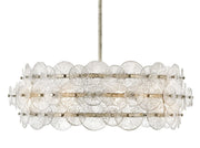 Fredrick Ramond FR30126 Rene 6-lt 31" LED Chandelier - Glacial