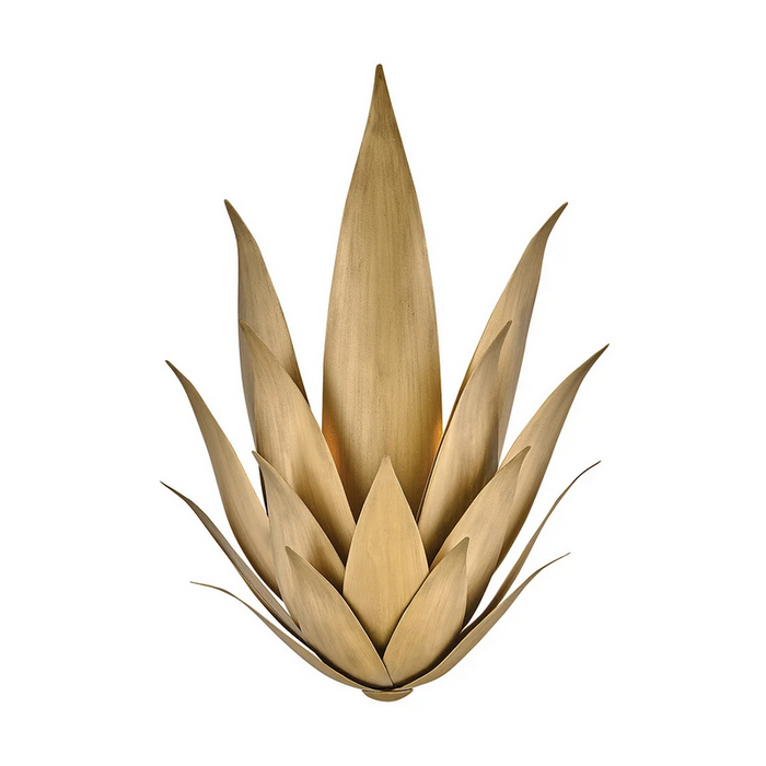 Fredrick Ramond FR30810 Agave 2-lt 21" Tall LED Wall Sconce - Burnished Gold