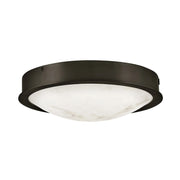 Fredrick Ramond FR31011 Cava 13" LED Flush Mount - Black Oxide