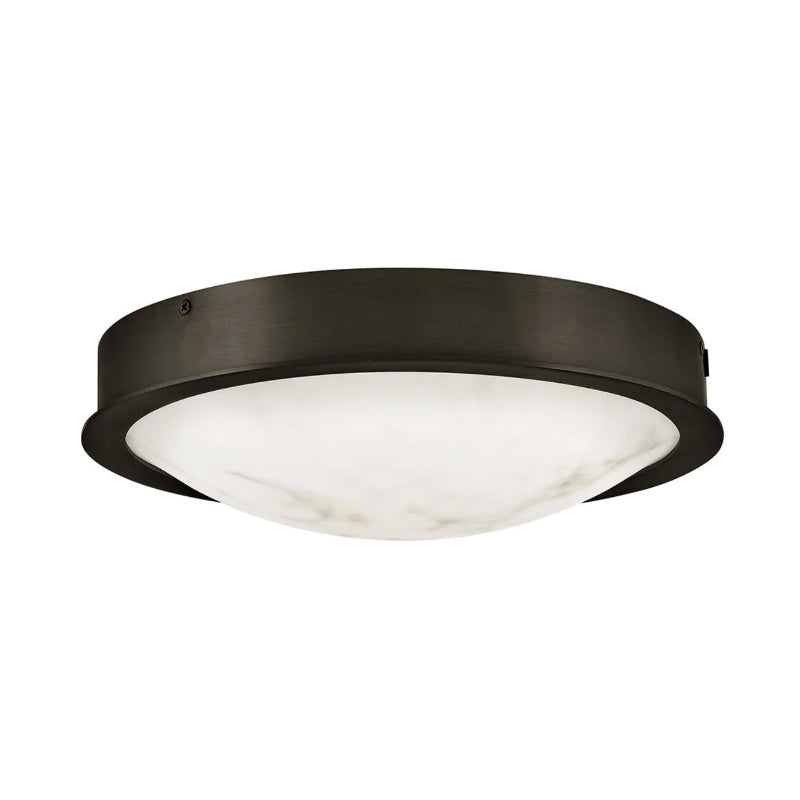 Fredrick Ramond FR31011 Cava 13" LED Flush Mount - Black Oxide
