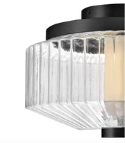 Fredrick Ramond FR41463 Reign 13" LED Flush Mount - Black