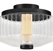 Fredrick Ramond FR41463 Reign 13" LED Flush Mount - Black