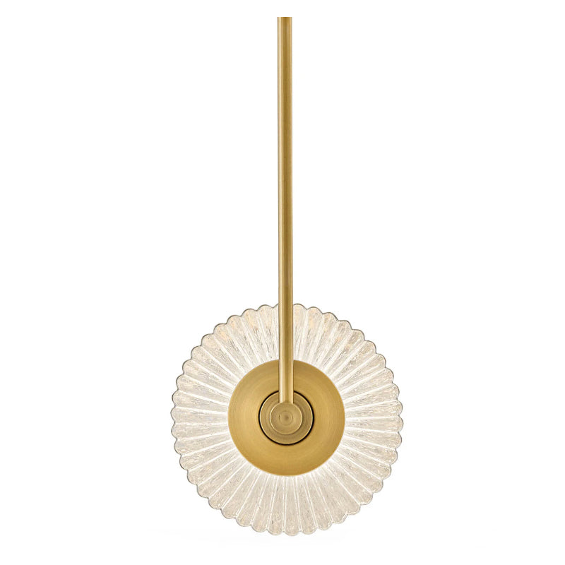 Fredrick Ramond FR41465 Reign 1-lt 49" LED Linear Chandelier - Lacquered Brass
