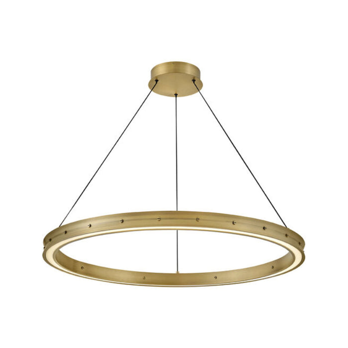 Fredrick Ramond FR41476 Althea 38" LED Chandelier - Lacquered Brass