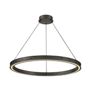 Fredrick Ramond FR41476 Althea 38" LED Chandelier - Satin Black