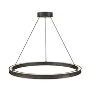 Fredrick Ramond FR41476 Althea 38" LED Chandelier - Satin Black