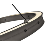 Fredrick Ramond FR41476 Althea 38" LED Chandelier - Satin Black