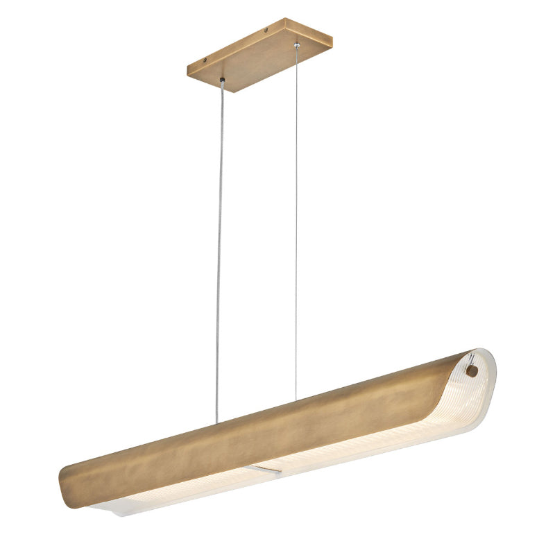Fredrick Ramond FR41555 Arco 1-lt 46" LED Linear Chandelier