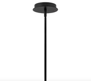 Fredrick Ramond FR41577 Ombra 1-lt 19" Pendant - Black
