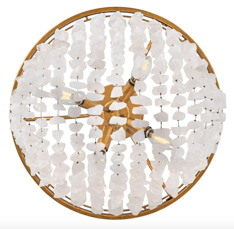 Fredrick Ramond FR41593 Myra 4-lt 18" LED Semi-Flush Mount