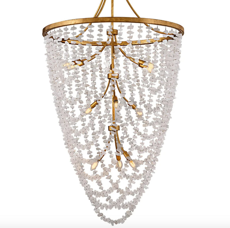 Fredrick Ramond FR41598 Myra 12-lt 35" LED Chandelier