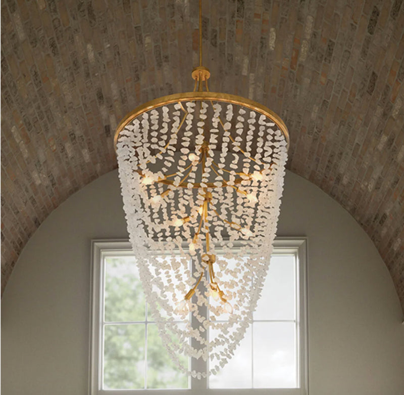 Fredrick Ramond FR41598 Myra 12-lt 35" LED Chandelier