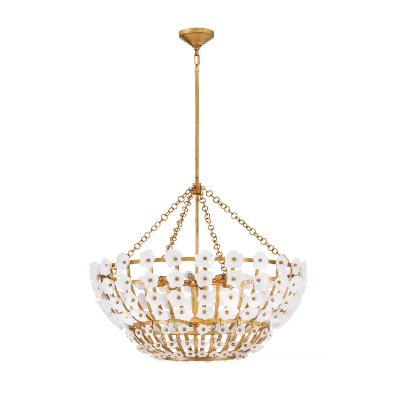 Fredrick Ramond FR41636 Azalea 12-lt 36" LED Chandelier