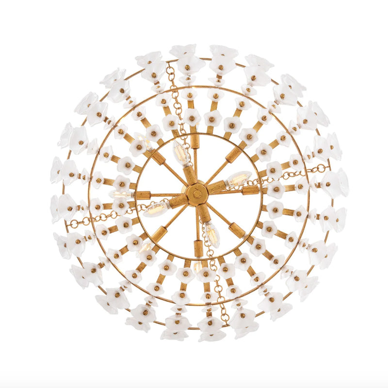 Fredrick Ramond FR41636 Azalea 12-lt 36" LED Chandelier