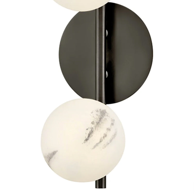 Fredrick Ramond FR41900 Selene 3-lt 21" Tall LED Wall Sconce - Black Oxide