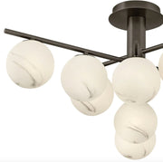 Fredrick Ramond FR41903 Selene 9-lt 30" LED Semi-Flush Mount