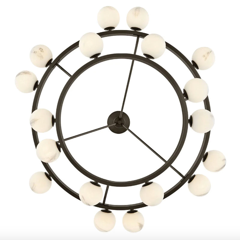 Fredrick Ramond FR41905 Selene 18-lt 48" LED Multi Tier Chandelier