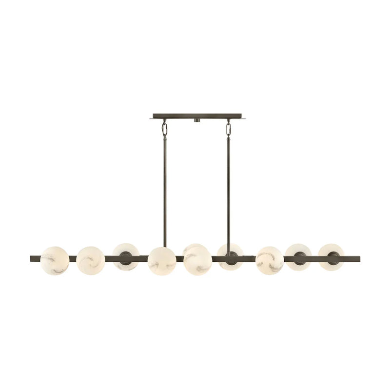 Fredrick Ramond FR41906 Selene 10-lt 55" LED Linear Chandelier