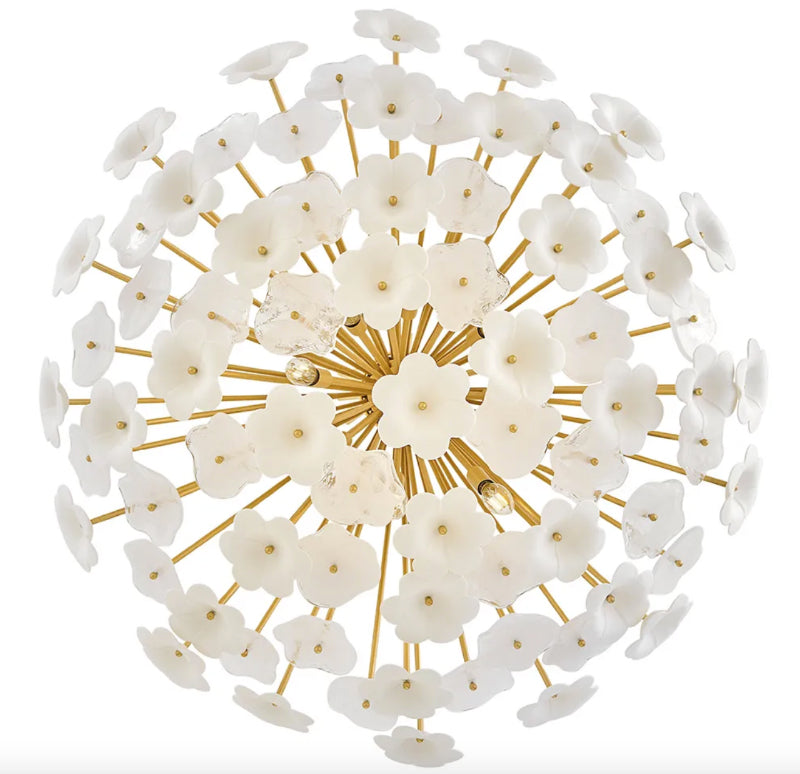 Fredrick Ramond FR41968 Marianne 8-lt 38" LED Chandelier