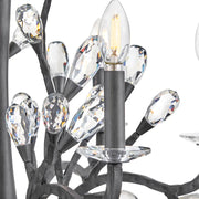 Fredrick Ramond FR46806 Eve 6-lt 26" LED Chandelier - Brushed Graphite