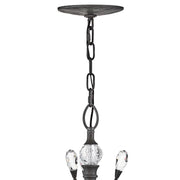 Fredrick Ramond FR46806 Eve 6-lt 26" LED Chandelier - Brushed Graphite