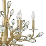 Fredrick Ramond FR46806 Eve 6-lt 26" LED Chandelier - Champagne Gold