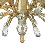 Fredrick Ramond FR46806 Eve 6-lt 26" LED Chandelier - Champagne Gold