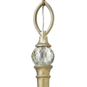 Fredrick Ramond FR46806 Eve 6-lt 26" LED Chandelier - Champagne Gold