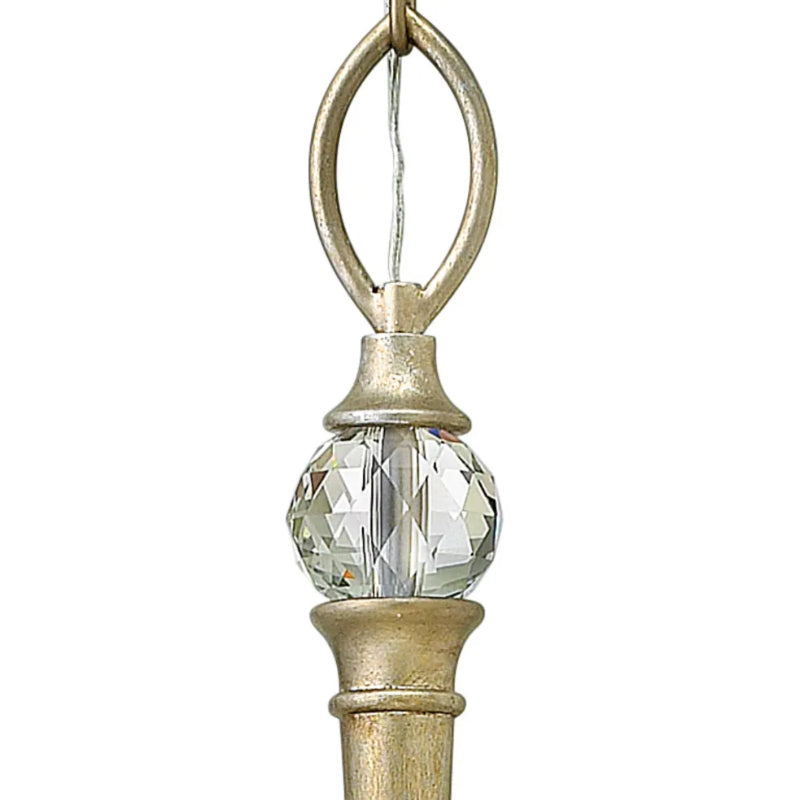Fredrick Ramond FR46806 Eve 6-lt 26" LED Chandelier - Champagne Gold