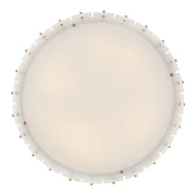 Fredrick Ramond FR47753 Simone 4-lt 21" LED Flush Mount