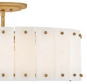 Fredrick Ramond FR47753 Simone 4-lt 21" LED Flush Mount